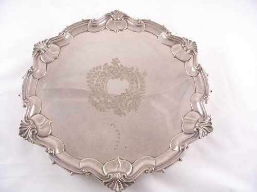 Silver Plated Salver